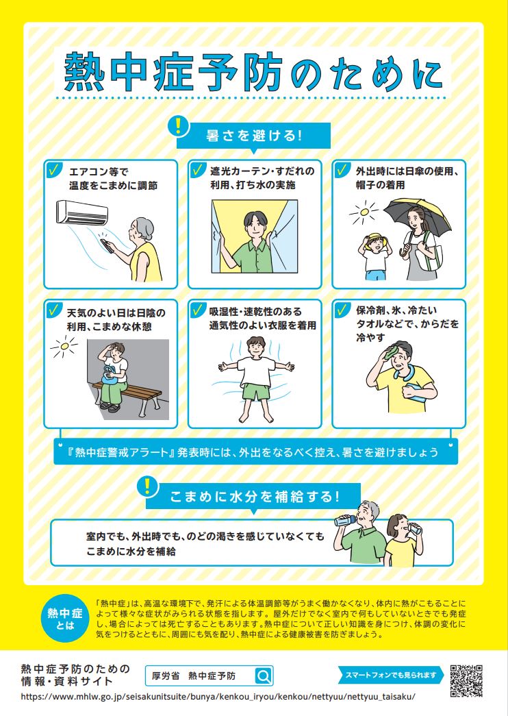 熱中症の予防のために1