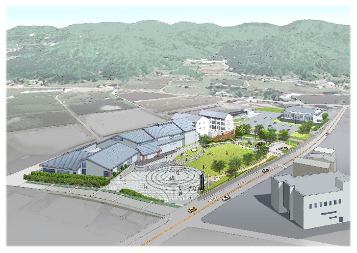 憩いの広場鳥観図